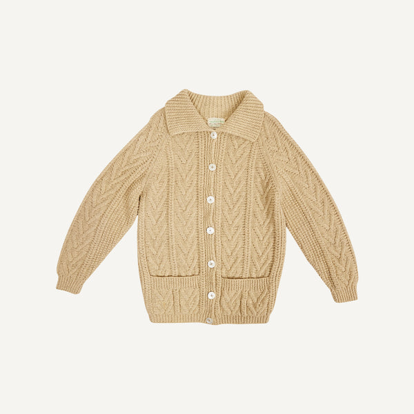 VINTAGE HAND KNIT IRISH CARDIGAN