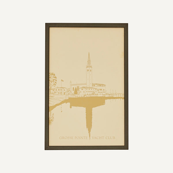 VINTAGE FRAMED PRINT