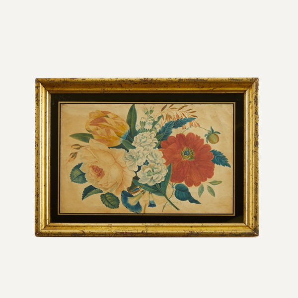 ANTIQUE WATERCOLOR PAINTING