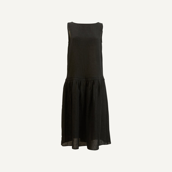 APUNTOB LINEN TANK DRESS