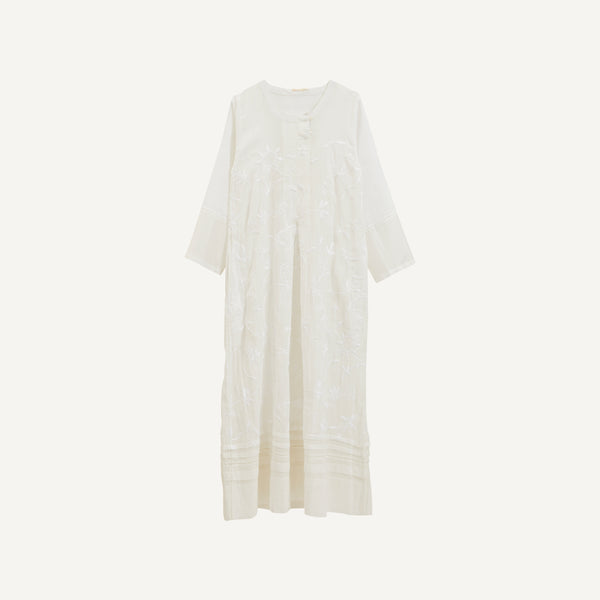 INJIRI EMBROIDERED DRESS PLAIN GOODS INJIRI EMBROIDERED DRESS PLAIN GOODS