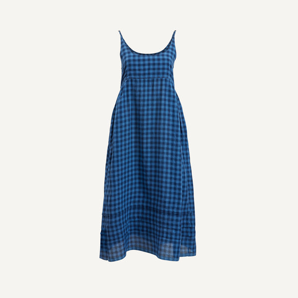 INJIRI CHECK DRESS