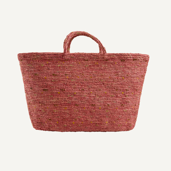 SOPHIE DIGARD STRUCTURED RAFFIA TOTE