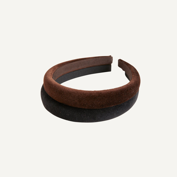PLAIN GOODS VELVET HEADBAND