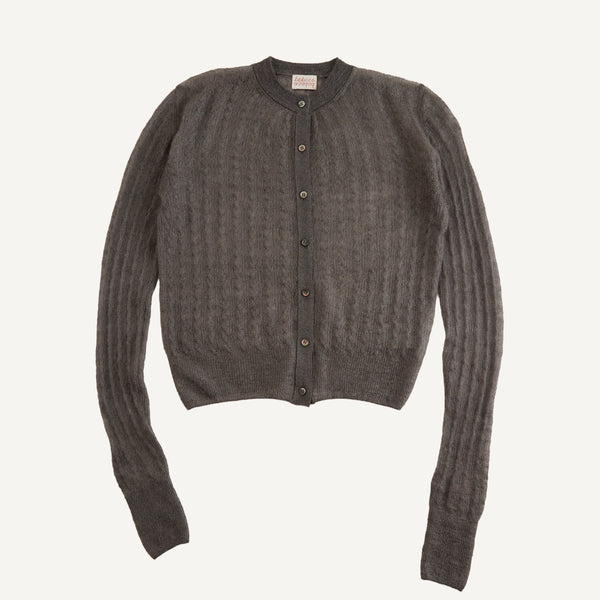 BABACO FINE MOHAIR SILK CARDIGAN
