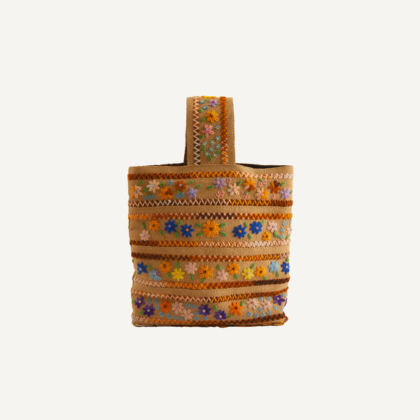 HANDMADE VINTAGE EMBROIDERED BAG