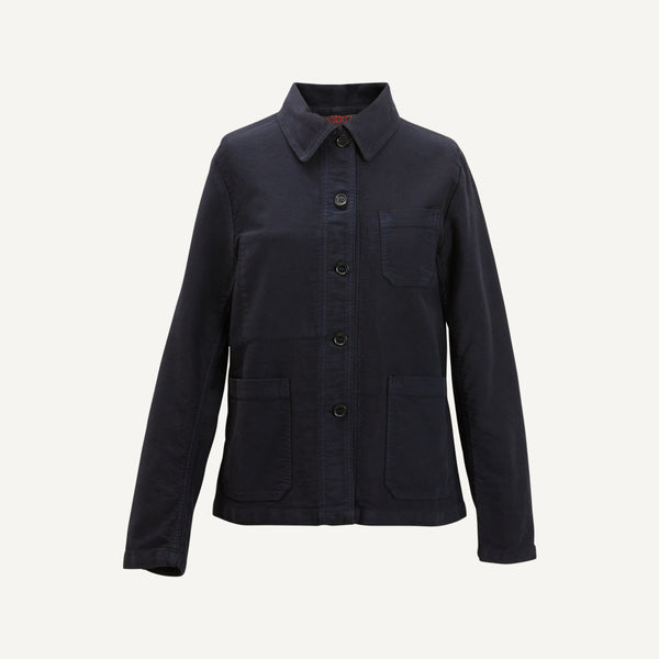 VETRA WOMEN'S MOLESKIN FRENCH CHORE JACKET