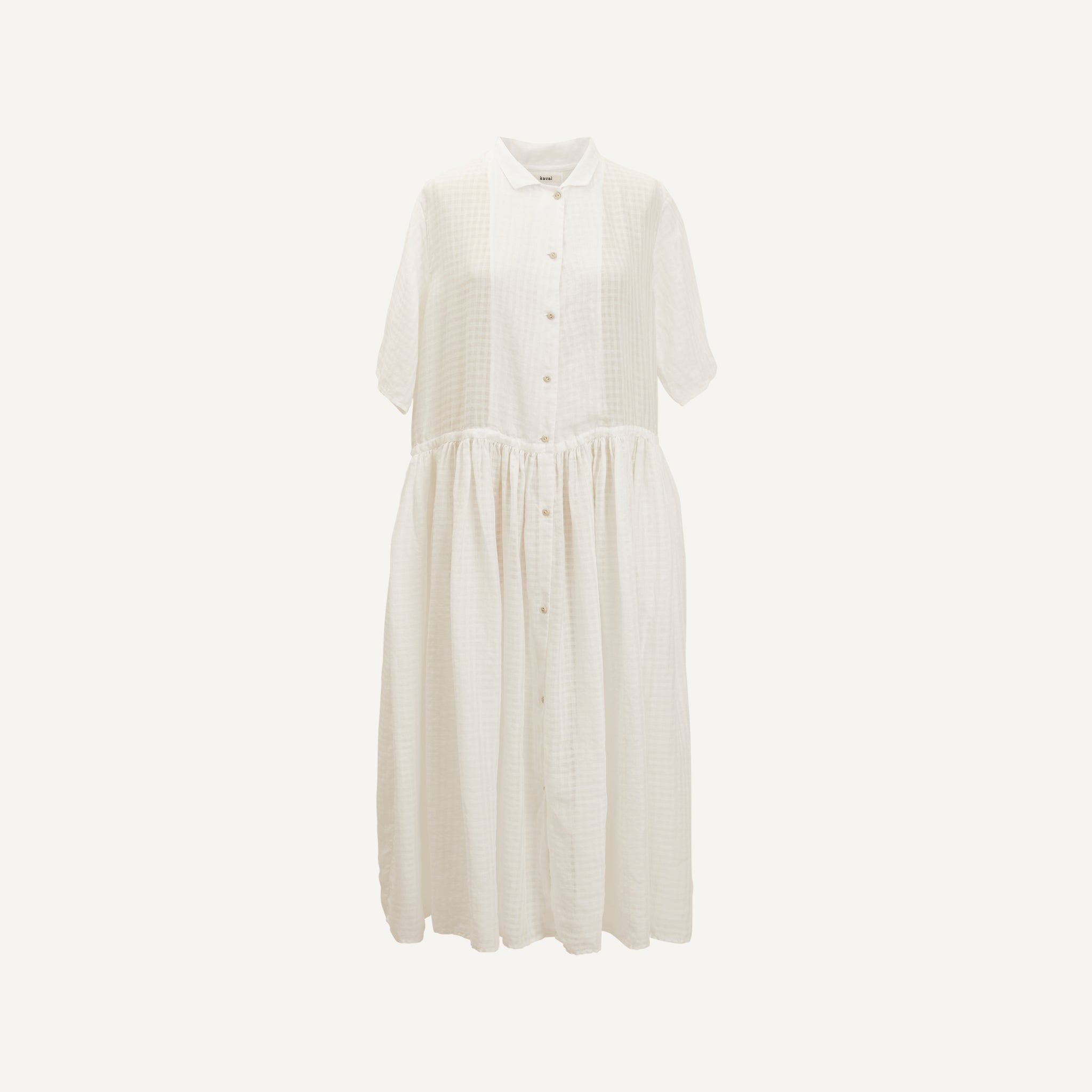 KAVAL STAND COLLAR DRESS