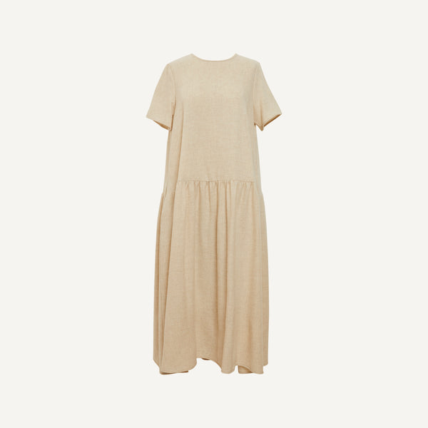 APUNTOB BRUSHED CASHMERE DRESS