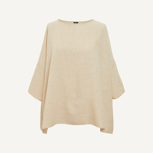 APUNTOB BRUSHED CASHMERE BLOUSE