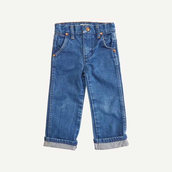 VINTAGE WRANGLER + PLAIN GOODS CHILDREN'S JEANS