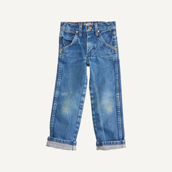 VINTAGE WRANGLER + PLAIN GOODS CHILDREN'S JEANS