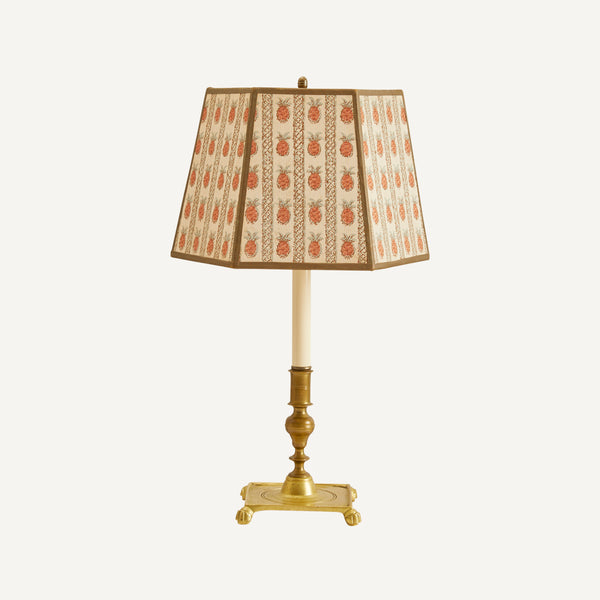 VINTAGE BRASS TABLE LAMP