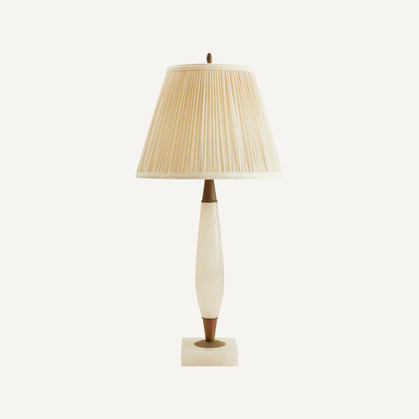 VINTAGE ALABASTER LAMP