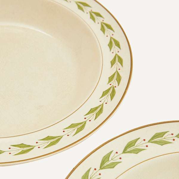ANTIQUE WEDGWOOD SOUP BOWLS