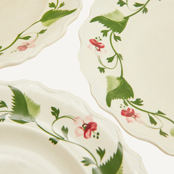 ANTIQUE STUBBS CREAMWARE PLATES