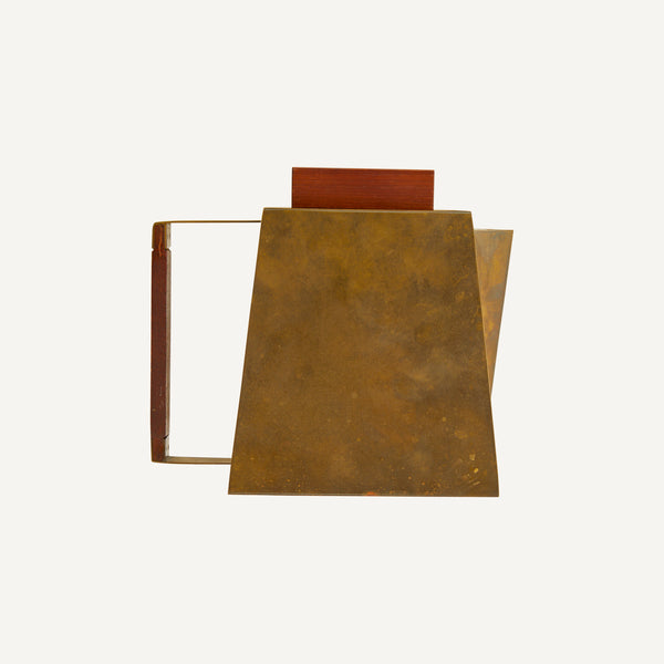 VINTAGE DANISH BRASS TEAPOT