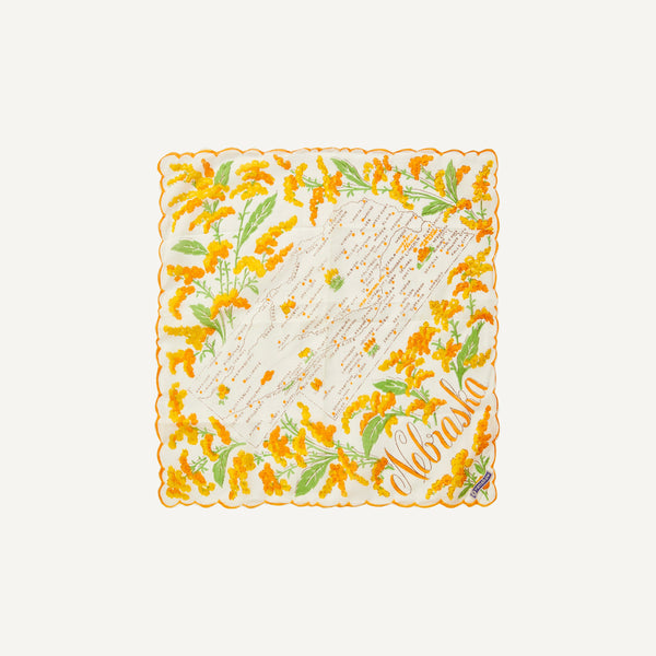 VINTAGE NEBRASKA HANDKERCHIEF