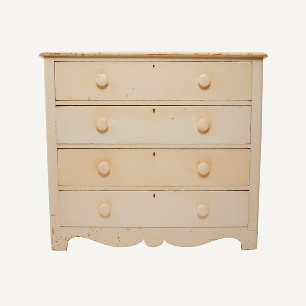 ANTIQUE PAINTED DRESSER