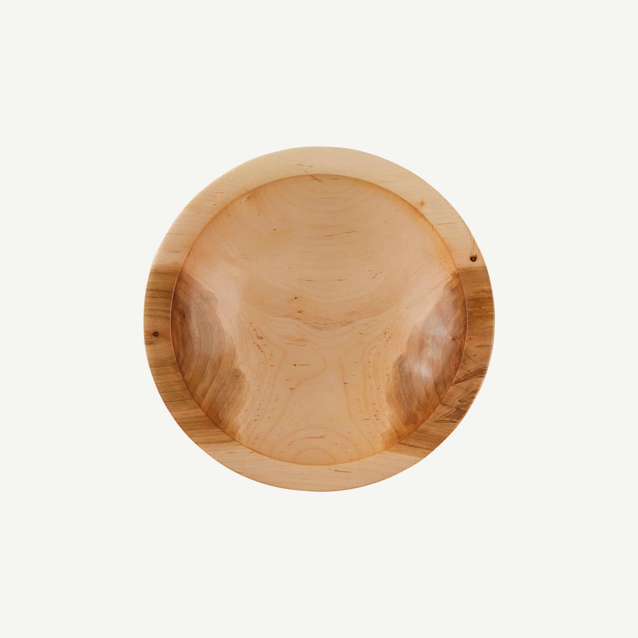 SWAMP MAPLE HAND-TURNED WOOD BOWL