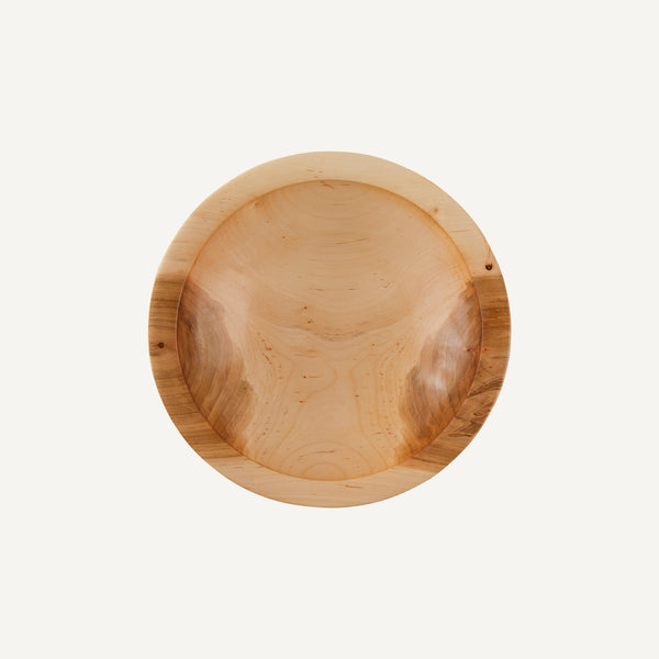 SWAMP MAPLE HAND-TURNED WOOD BOWL