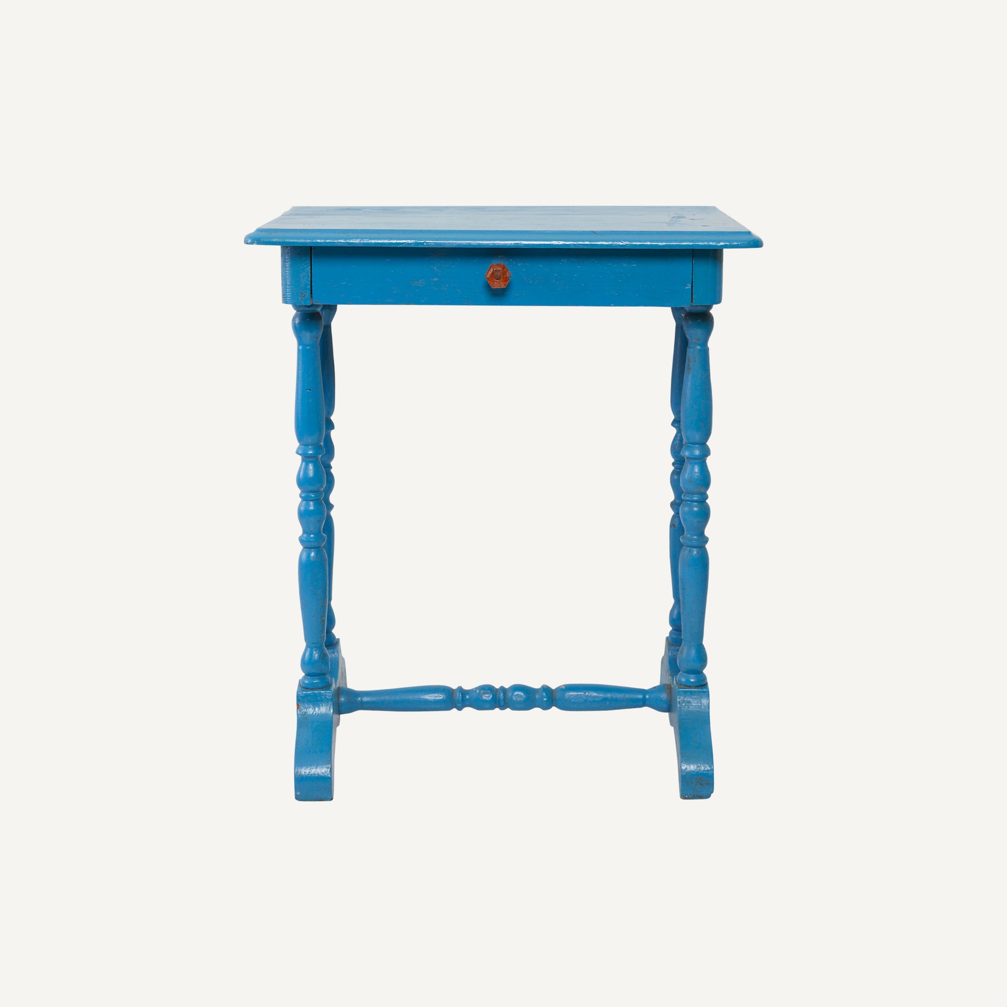 ANTIQUE PAINTED SIDE TABLE