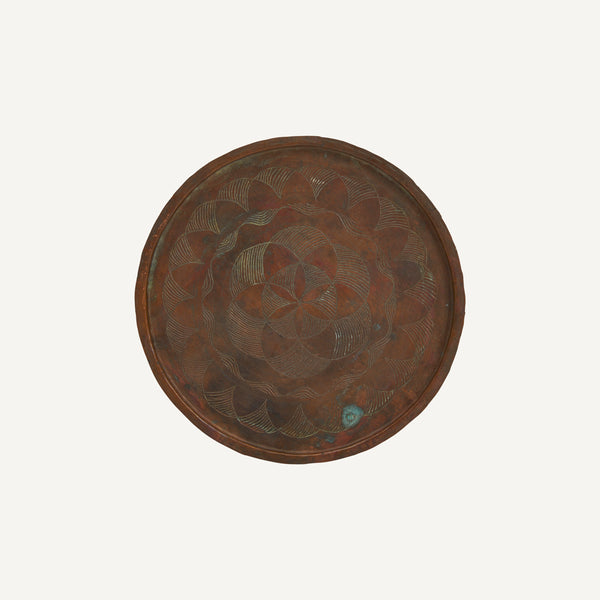 ANTIQUE COPPER TRAY