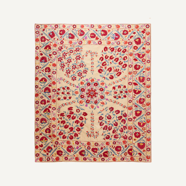 ANTIQUE SUZANI TEXTILE