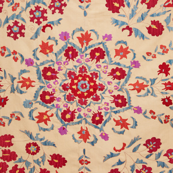 ANTIQUE SUZANI TEXTILE