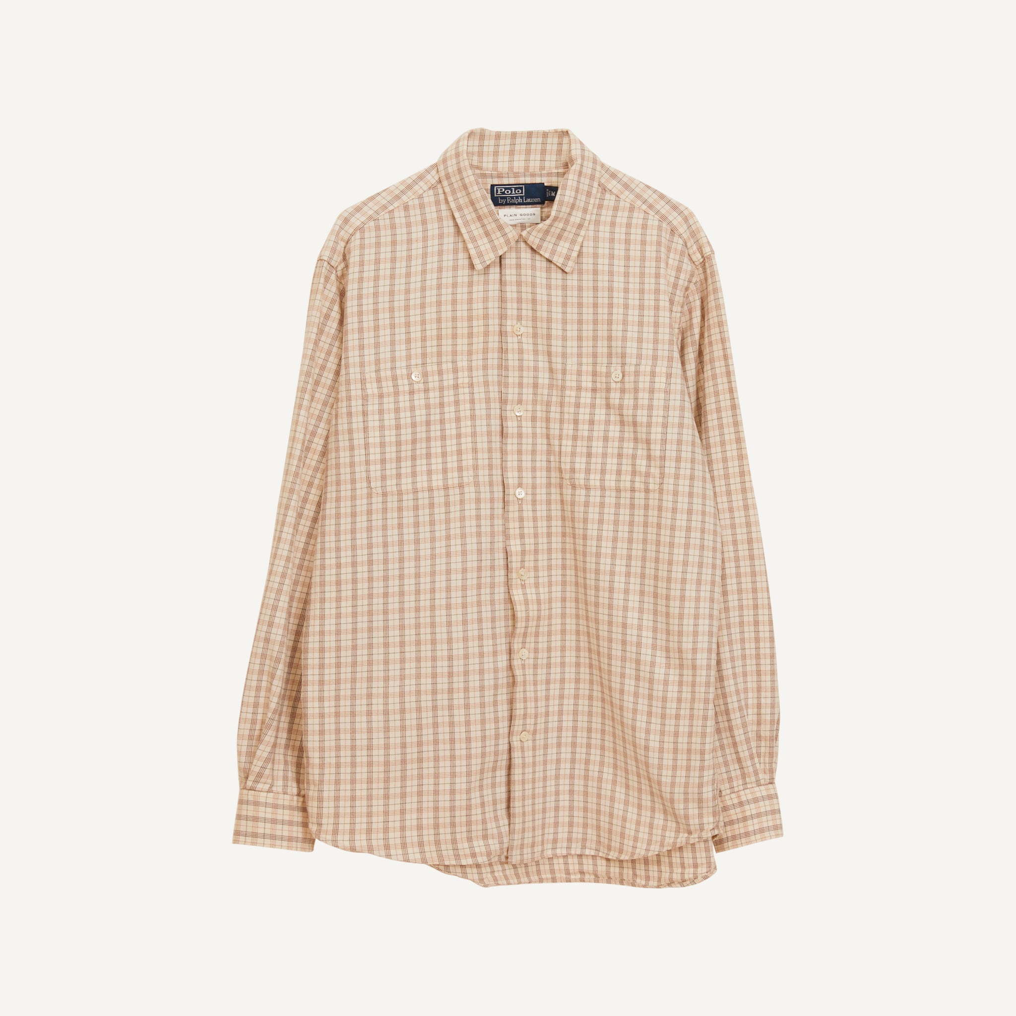 VINTAGE RALPH LAUREN + PLAIN GOODS SHIRT