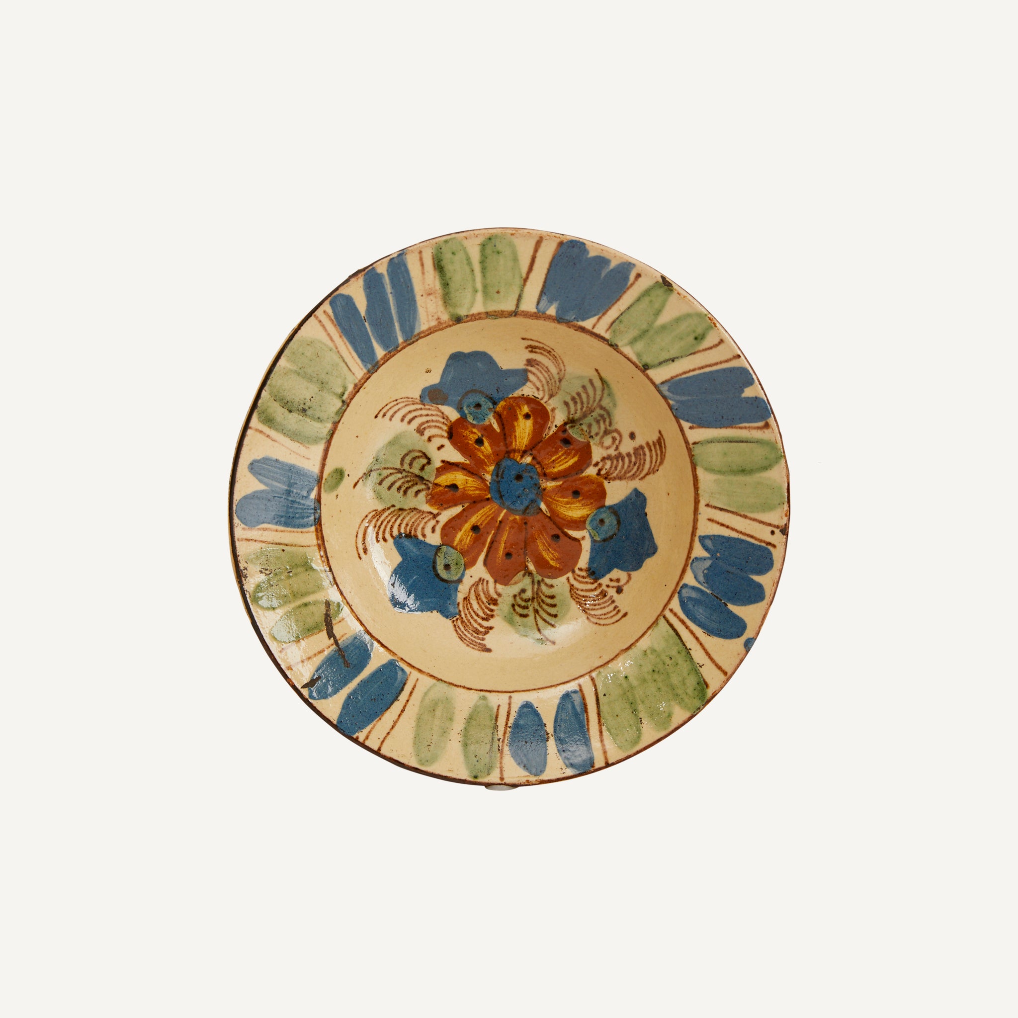 ANTIQUE HAND GLAZED BOWLS