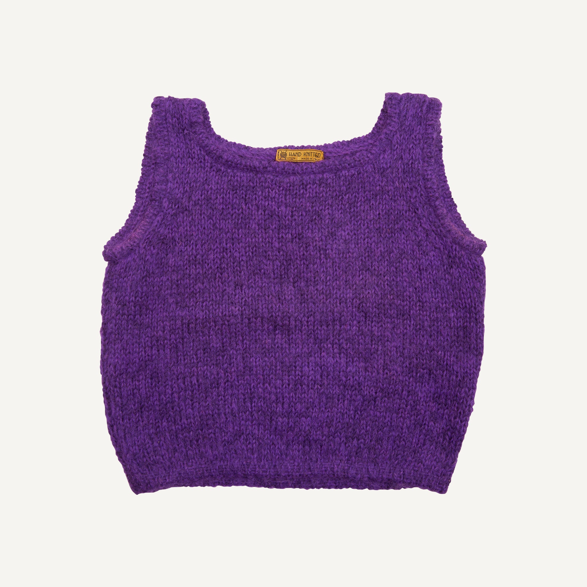 VINTAGE HAND KNIT VEST