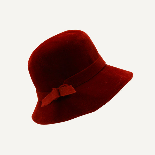VINTAGE FELTED FUR HAT