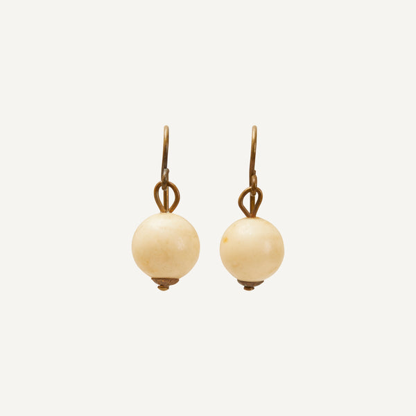 VINTAGE BEADED DROP EARRINGS