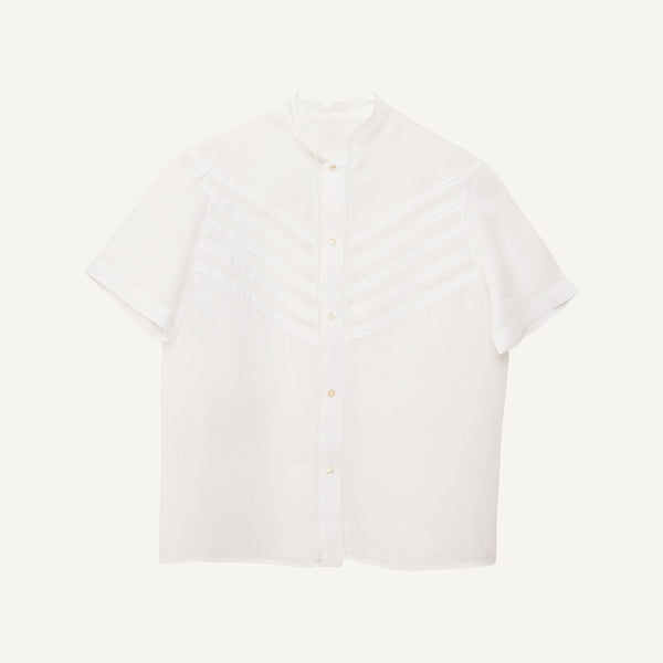 VINTAGE FINE LINEN BLOUSE