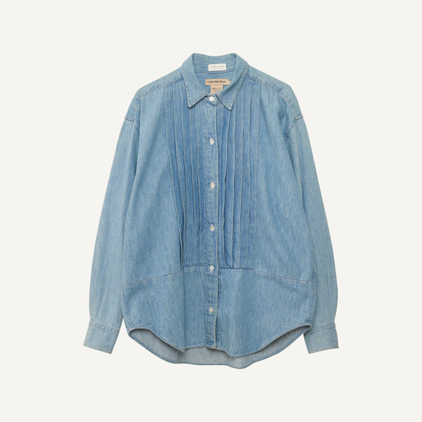 VINTAGE CALVIN KLEIN SPORT + PLAIN GOODS DENIM SHIRT