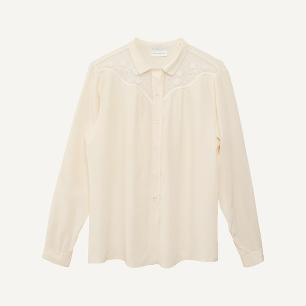 VINTAGE CHRISTINA VIELLI + PLAIN GOODS BLOUSE