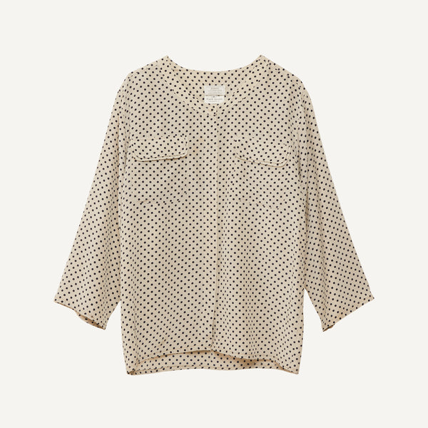 VINTAGE KAREL + PLAIN GOODS BLOUSE