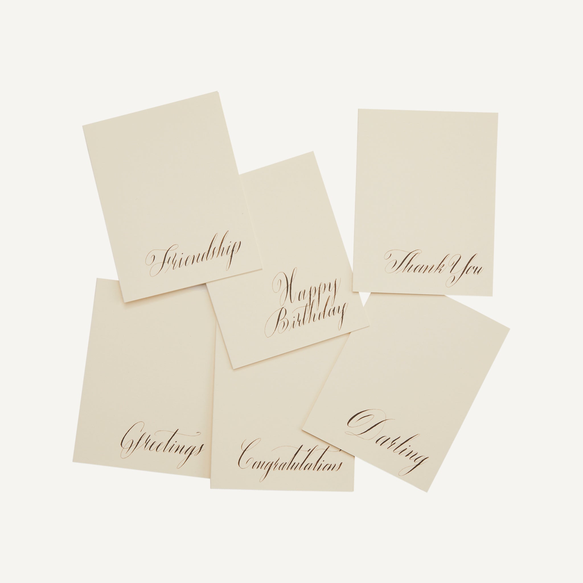 CALLIGRAPHY GREETING CARD