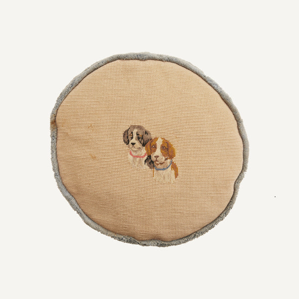 VINTAGE NEEDLEPOINT CUSHION