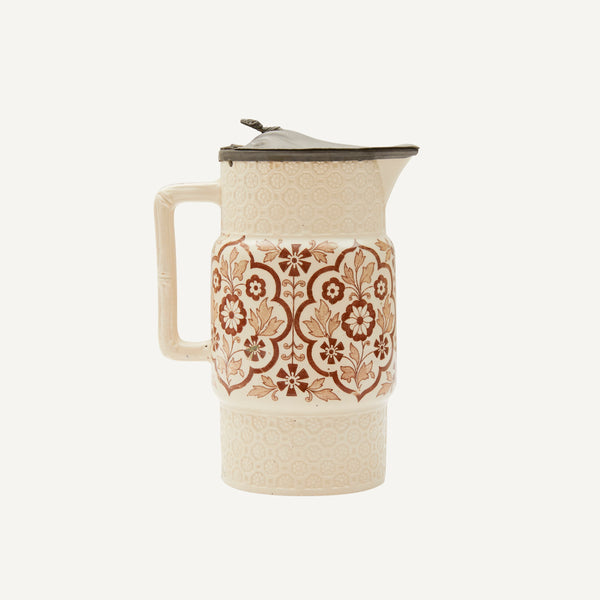 ANTIQUE ENGLISH  LIDDED JUG