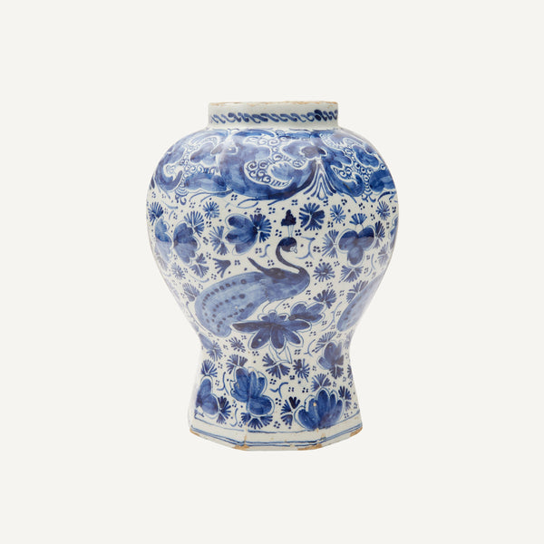 ANTIQUE DUTCH DELFT BALUSTER