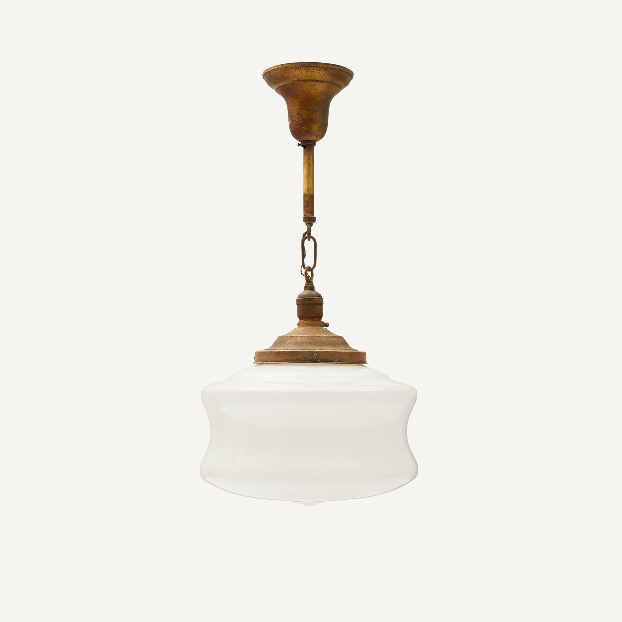 ANTIQUE SCHOOL HOUSE PENDANT