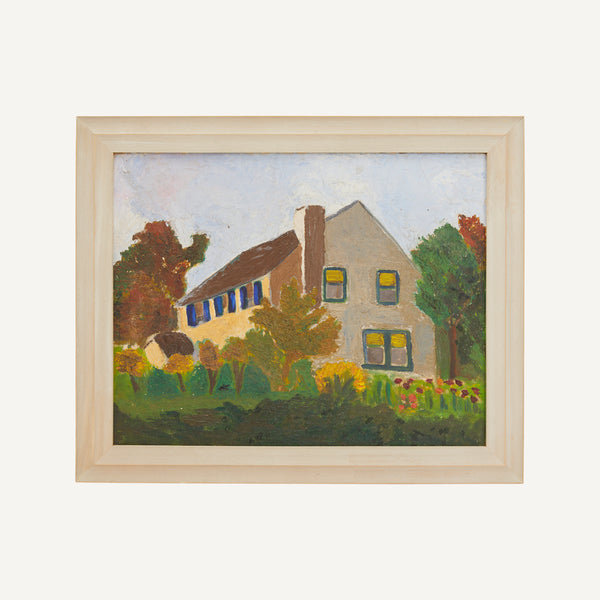 VINTAGE STUDY OF HOUSE PAINTING