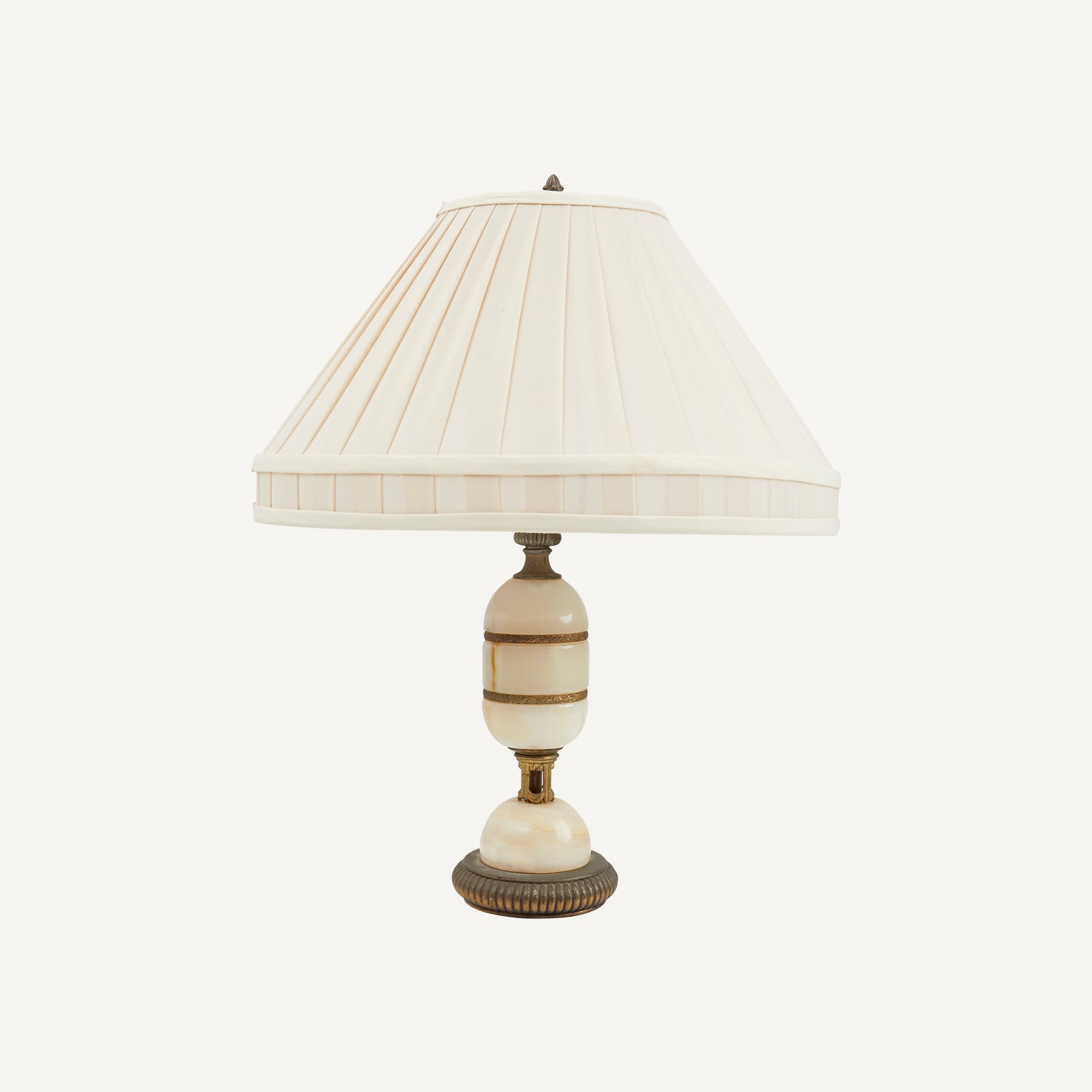 ANTIQUE MARBLE LAMP
