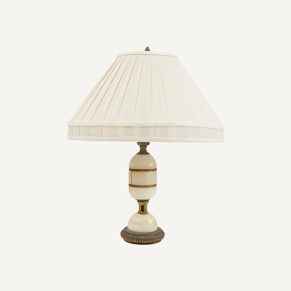 ANTIQUE MARBLE LAMP