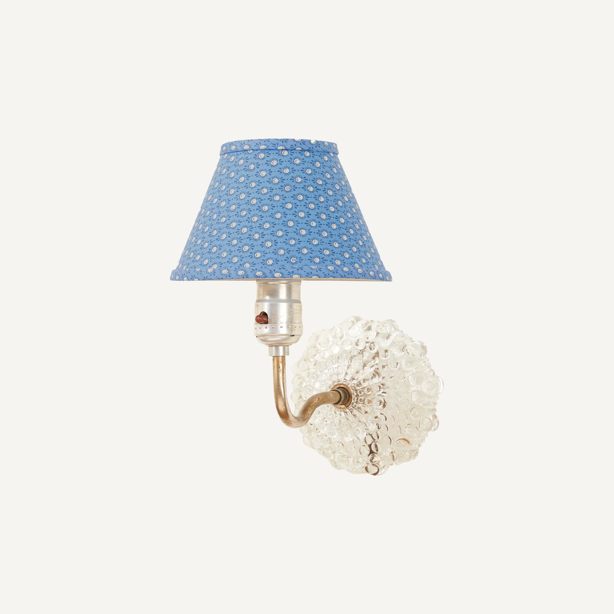 ANTIQUE HOBNAIL SCONCE