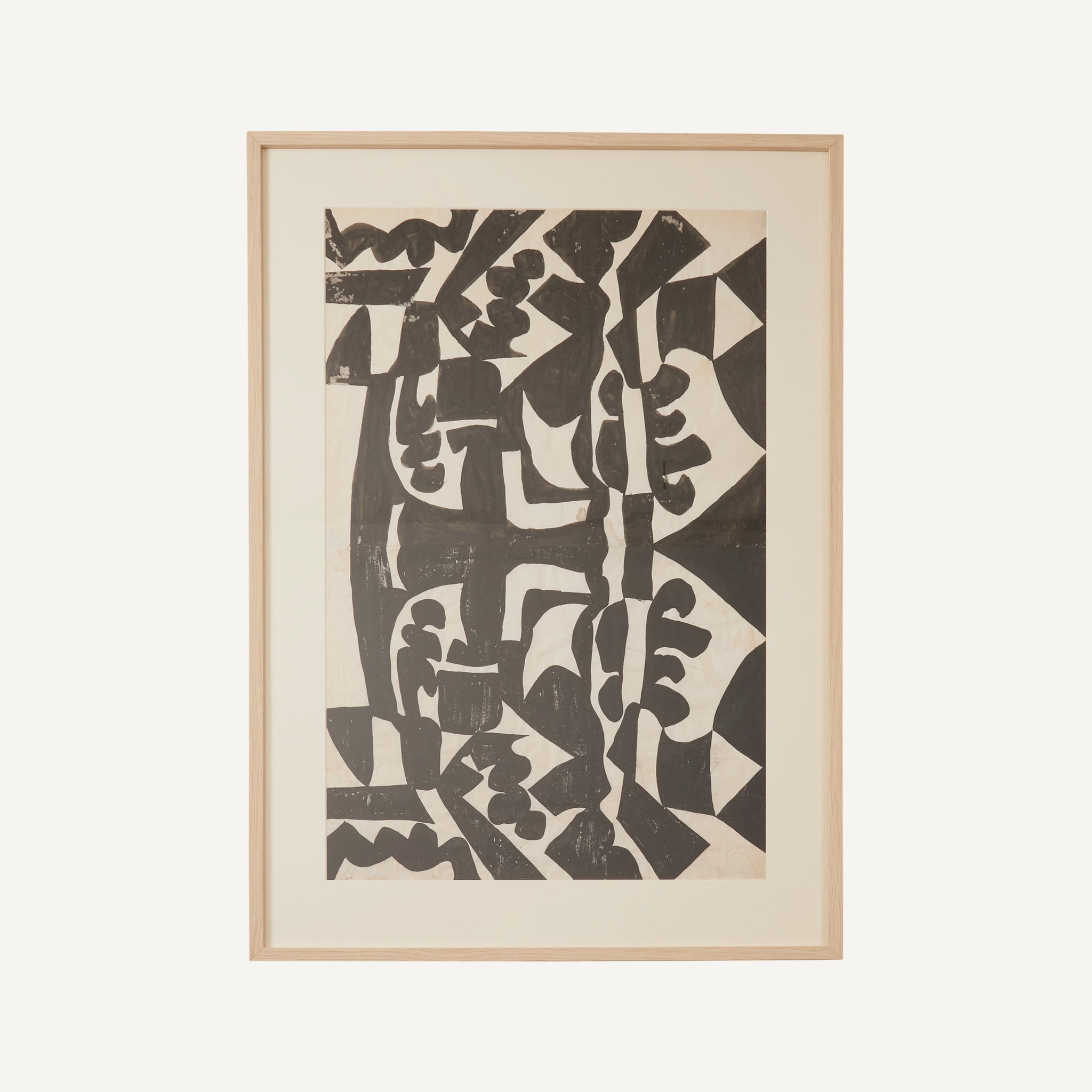 VINTAGE ABSTRACT PAINTING