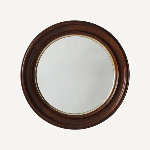 ANTIQUE MAHOGANY MIRROR