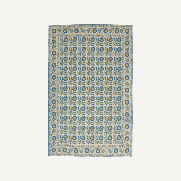 VINTAGE GREEK NEEDLEPOINT RUG
